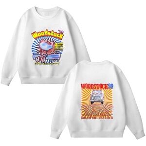 Woodstock 99 2 Sided Music Festival Fan Sweatshirt